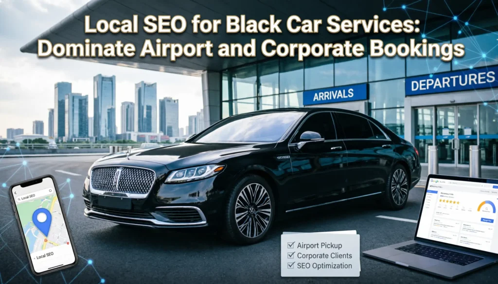 Local SEO for Black Car Services: Dominate Airport and Corporate Bookings