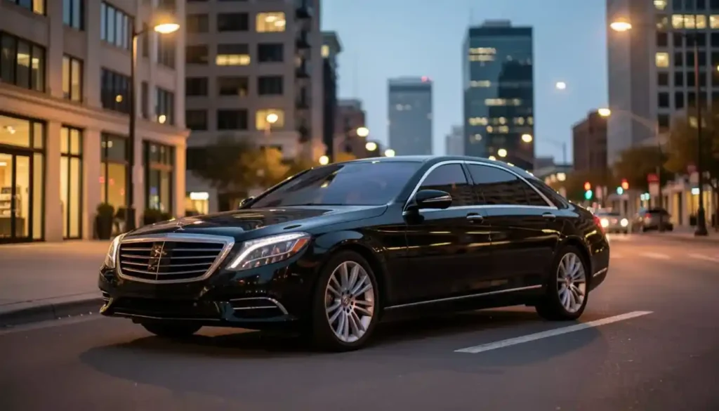 Offer corporate limo or executive chauffeur services