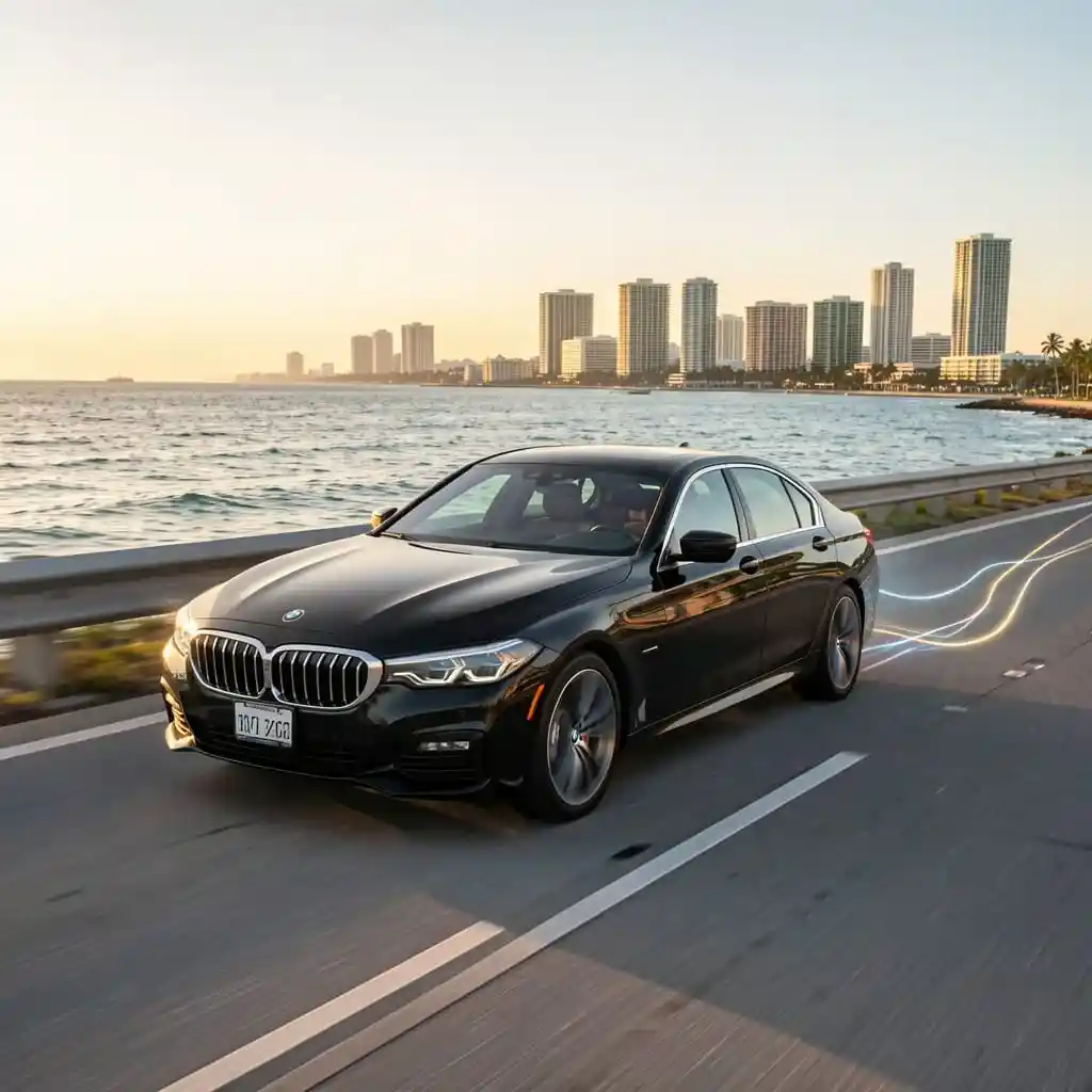 Black Car SEO Miami That Drives Airport